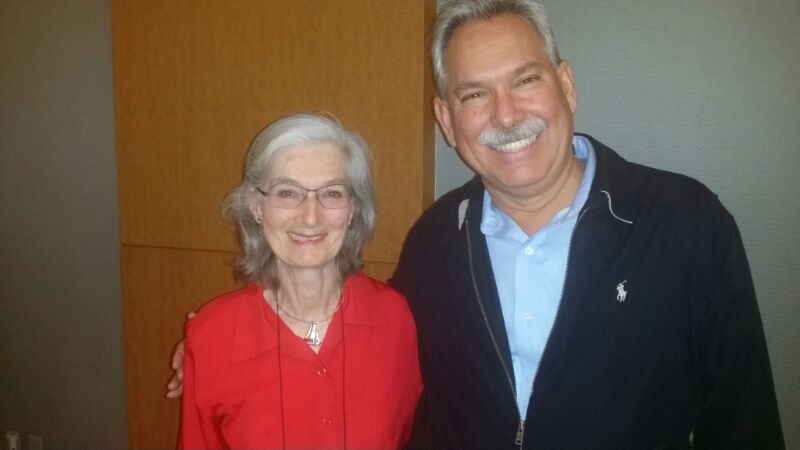 Dr. Fernando Armendáriz con la Dra. Julie Vargas, hija de B.F. Skinner